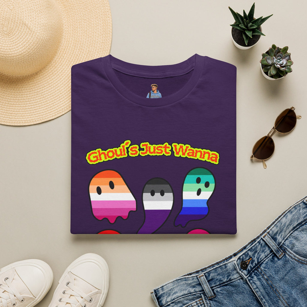 Ghouls Just Wanna Have Fun Pride Tree Las Vegas T-Shirt
