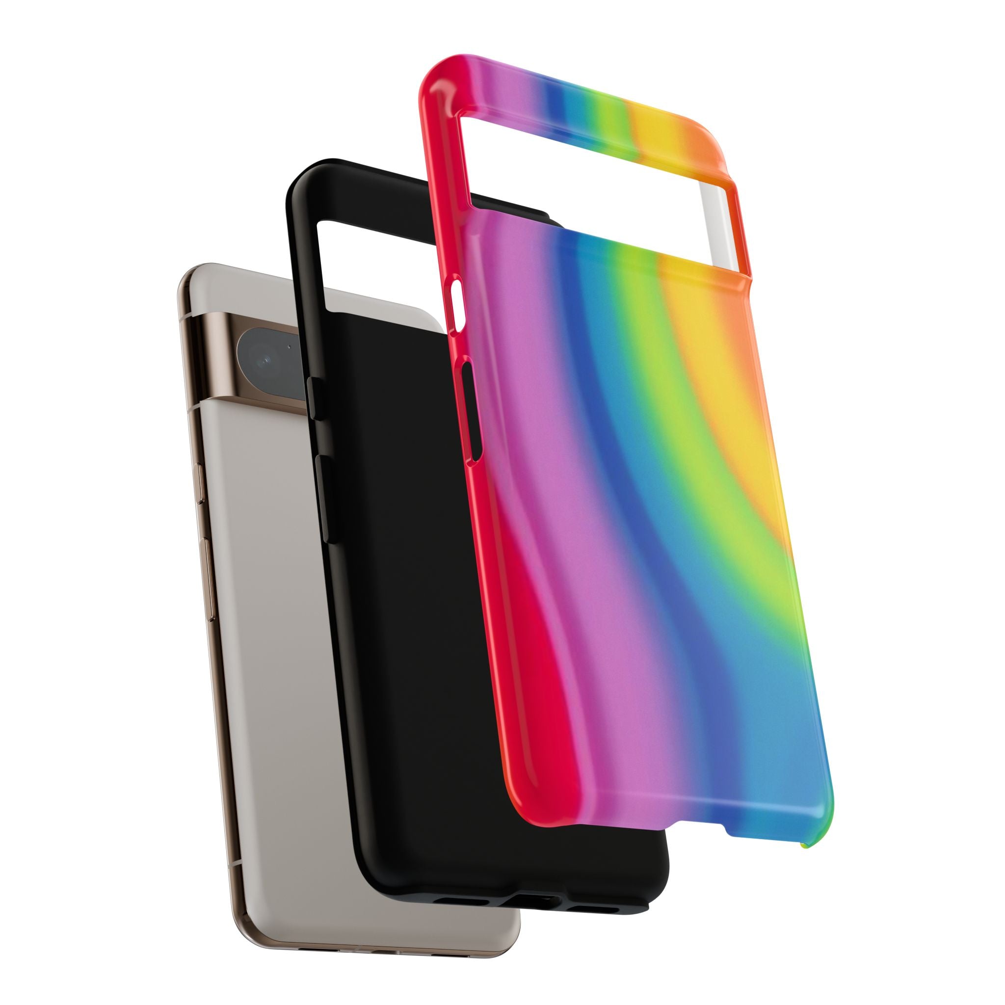 Rainbow Swirl Tough Case for Android
