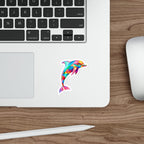 Die-Cut Stickers - Pride Dolphin