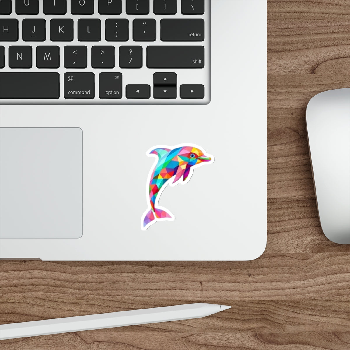 Die-Cut Stickers - Pride Dolphin
