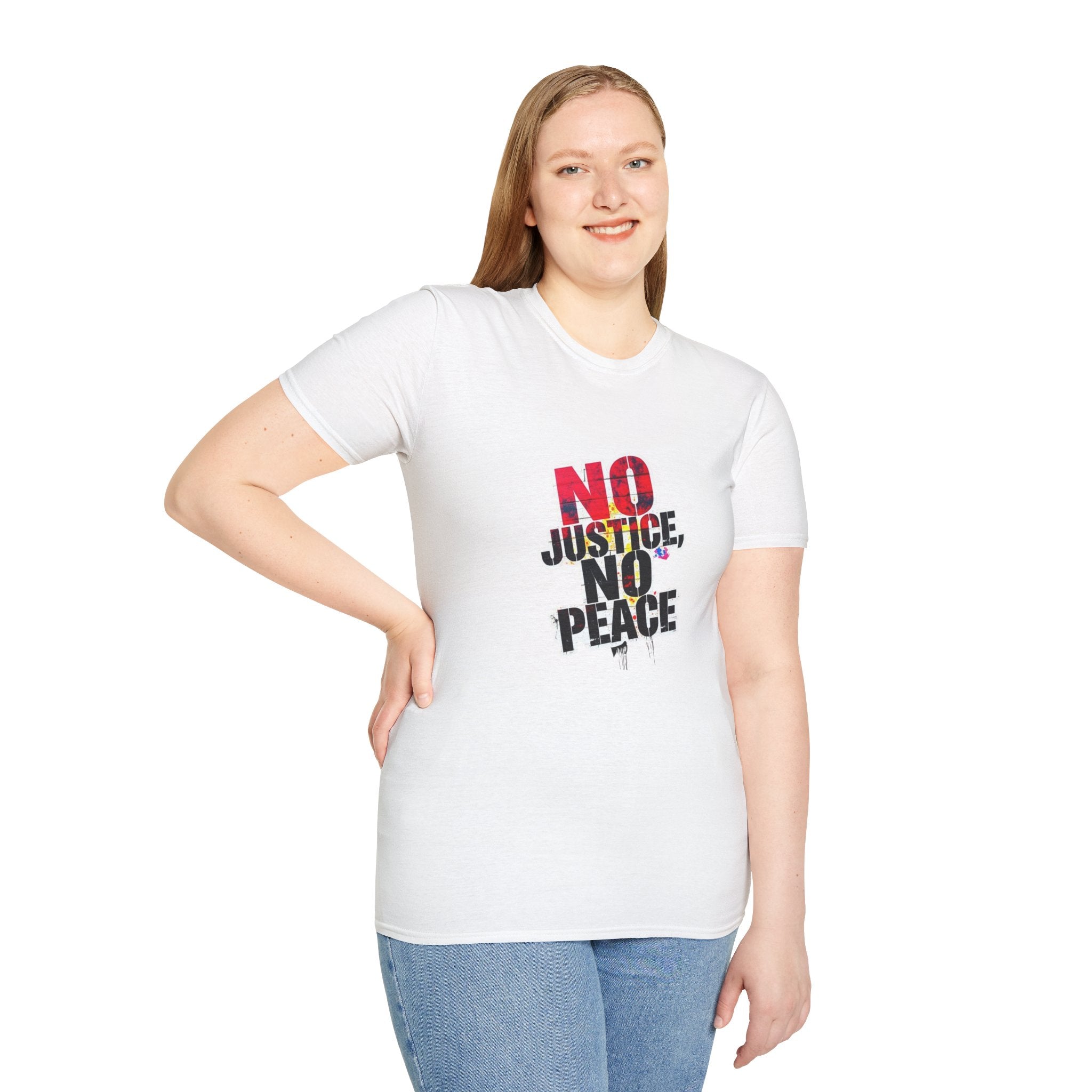 No Justice, No Peace Unisex Softstyle T-Shirt