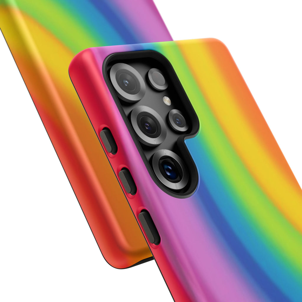 Rainbow Swirl Tough Case for Android