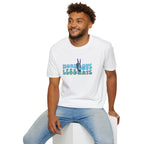 More Love Less Hate Unisex Softstyle T-Shirt