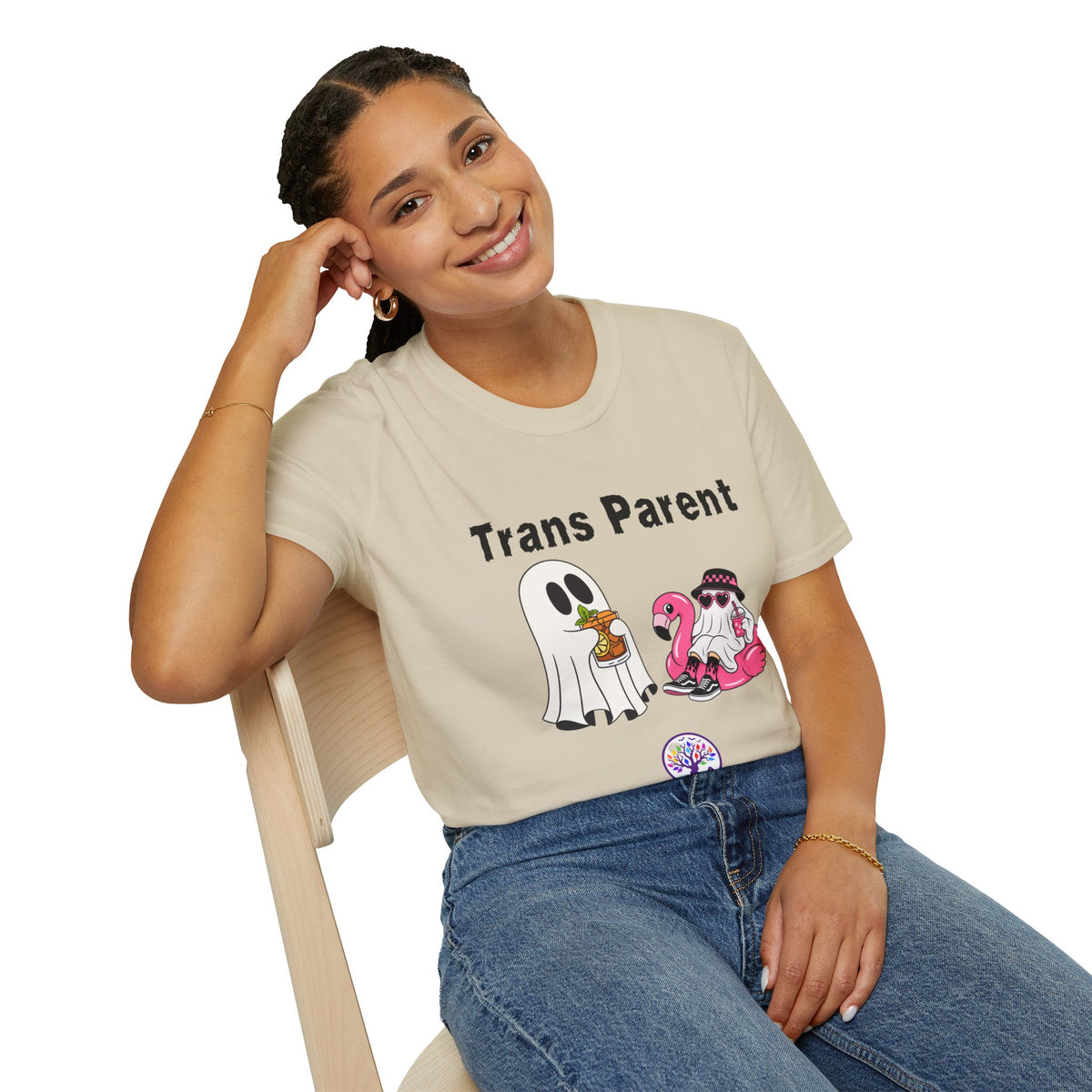 Trans Parent 4 Halloween Pride Tree Las Vegas T-Shirt