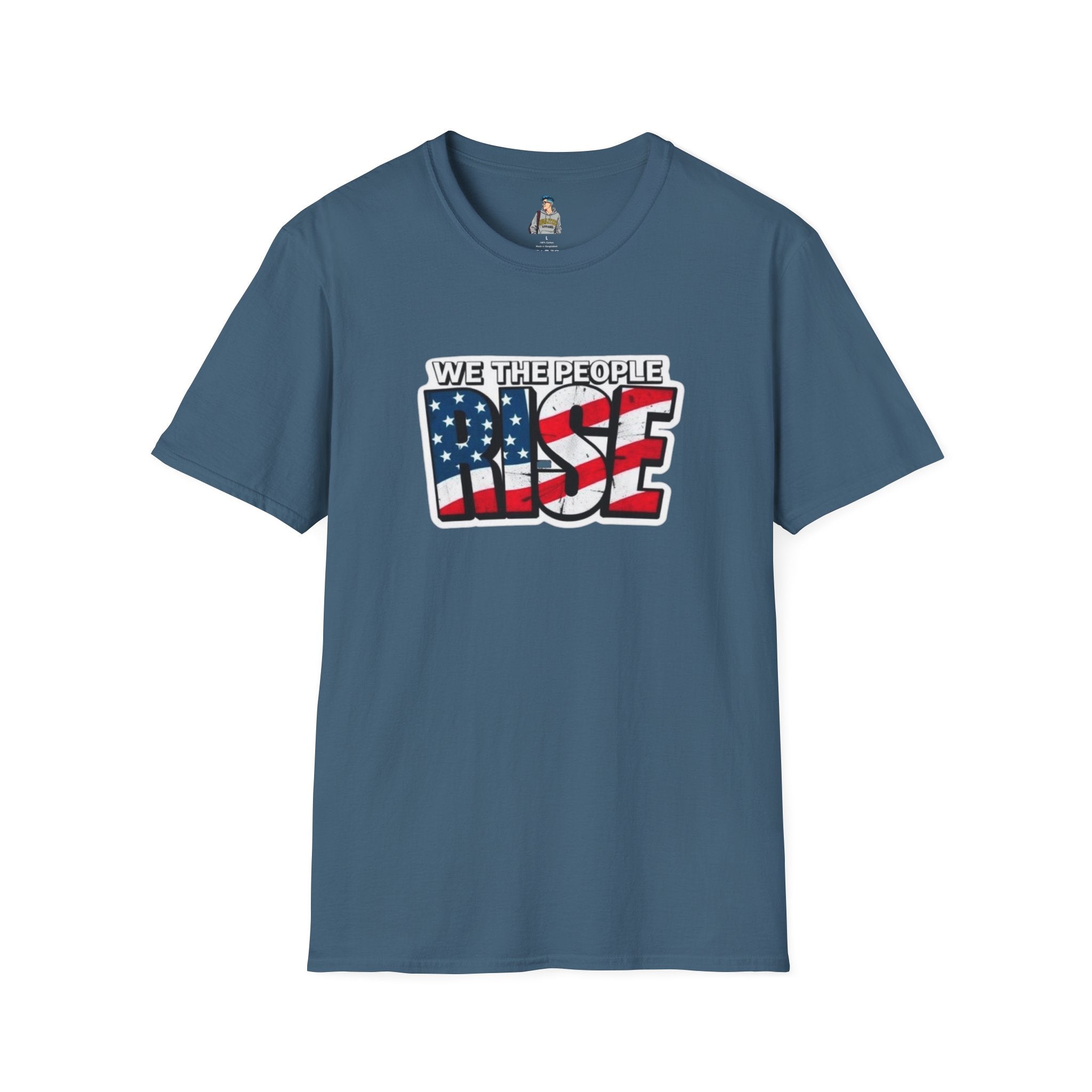 Patriotic Unisex T-Shirt - 'We The People Rise'