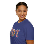 FDT Bold Floral Typography T-Shirt