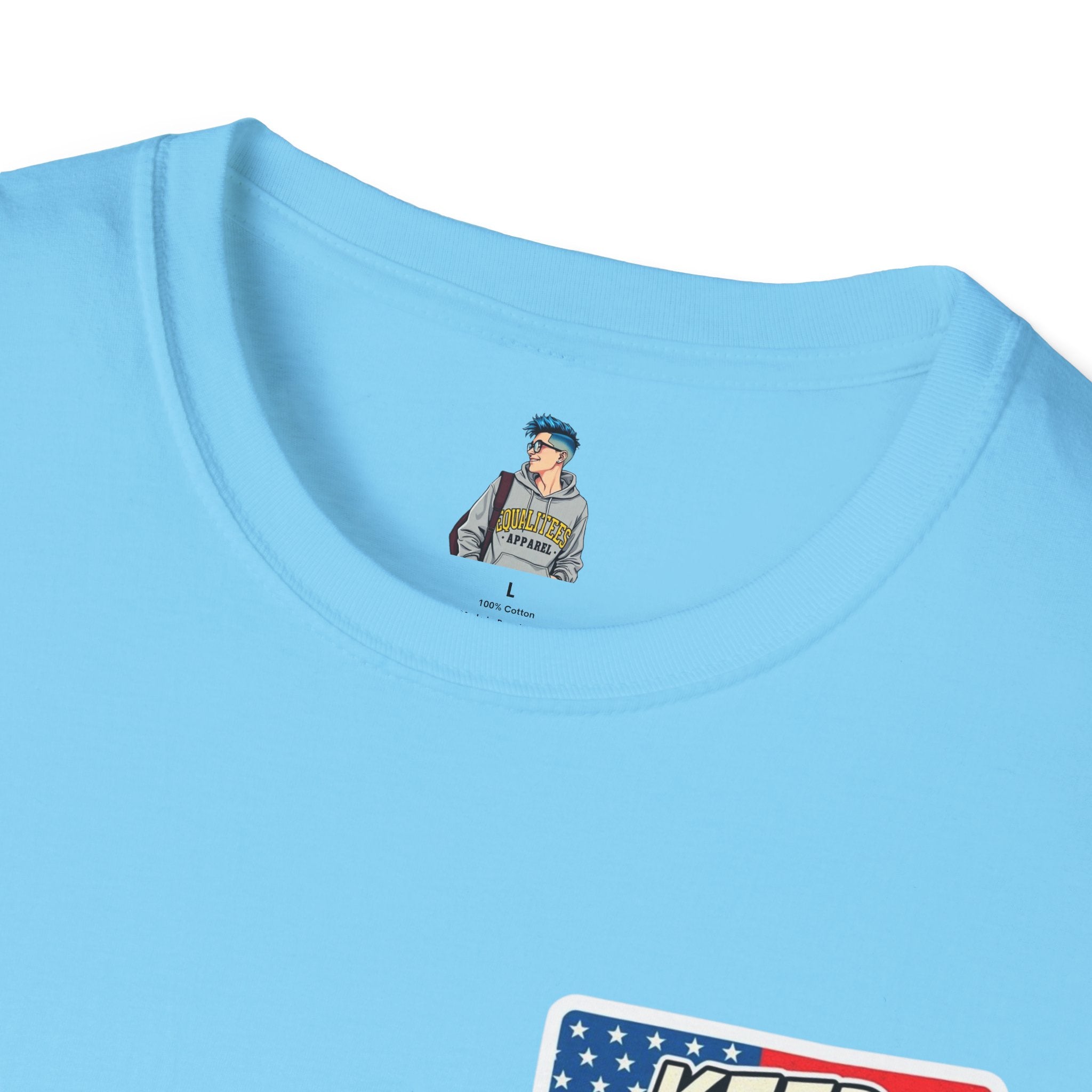 Keep Immigrants Deport Fascists Unisex Softstyle T-Shirt