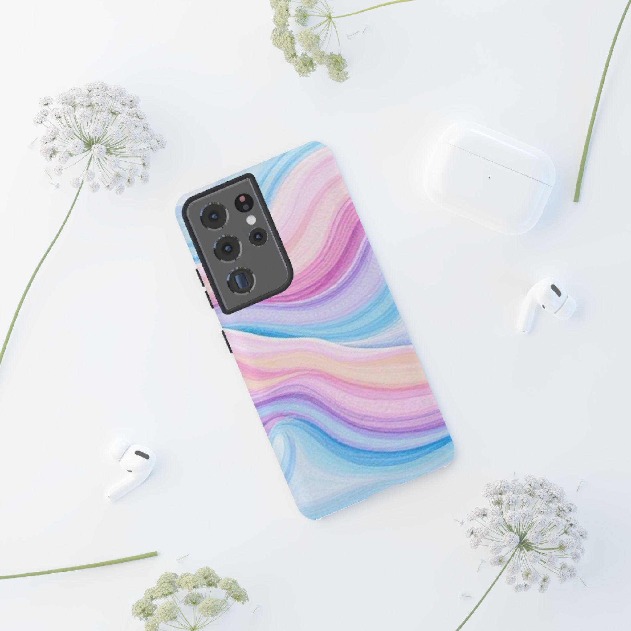 Pastel Marble Tough Case for Android