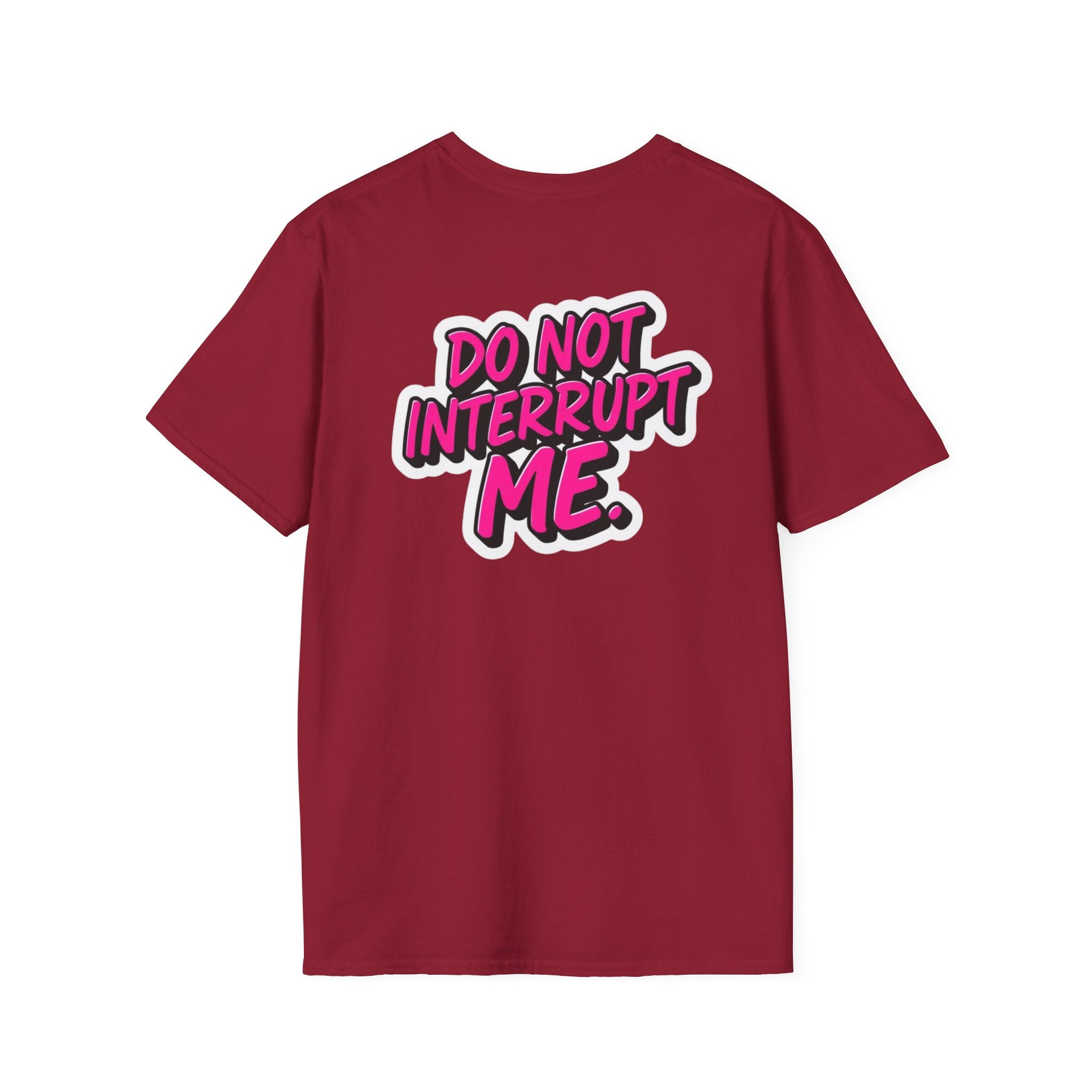 'I Am Speaking' Unisex Softstyle T-Shirt – Bold Statement Tee for Confident Voices