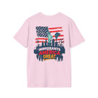 Immigrants Make America Great T-Shirt Estoy Contigo (I Am With You) Unisex Softstyle T-Shirt Classic Protest Tee