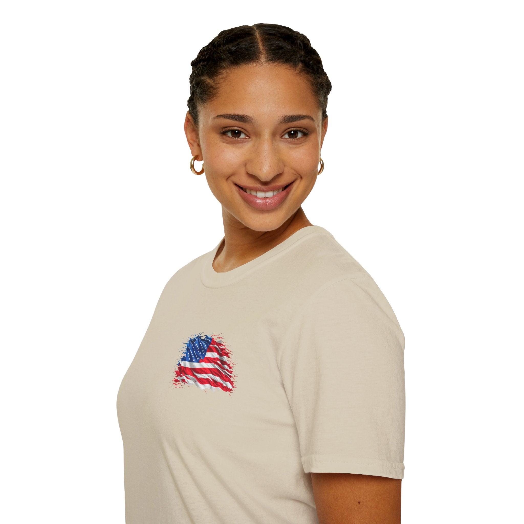 MAGA Values are NOT American Values Softstyle Unisex T-Shirt