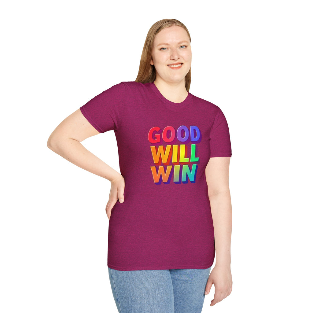 Rainbow Good Will Win T-shirt