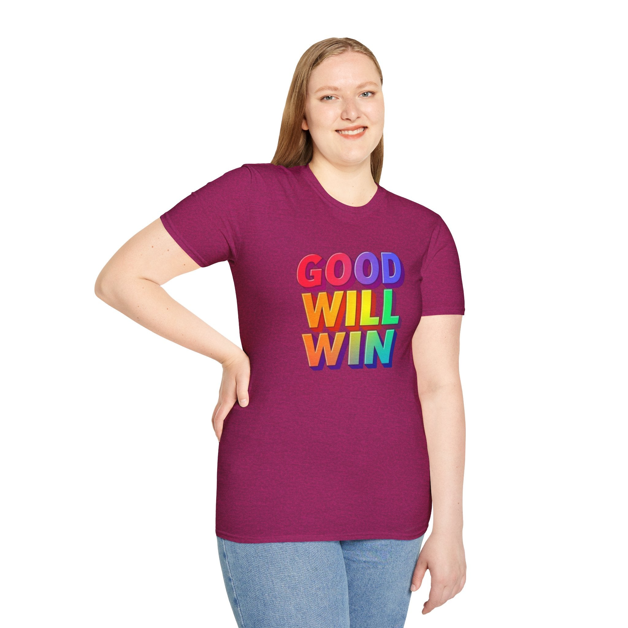 Rainbow Good Will Win T-shirt