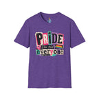 Pride Is for Everyone T-Shirt — Colorful LGBTQ+ Ally Tee