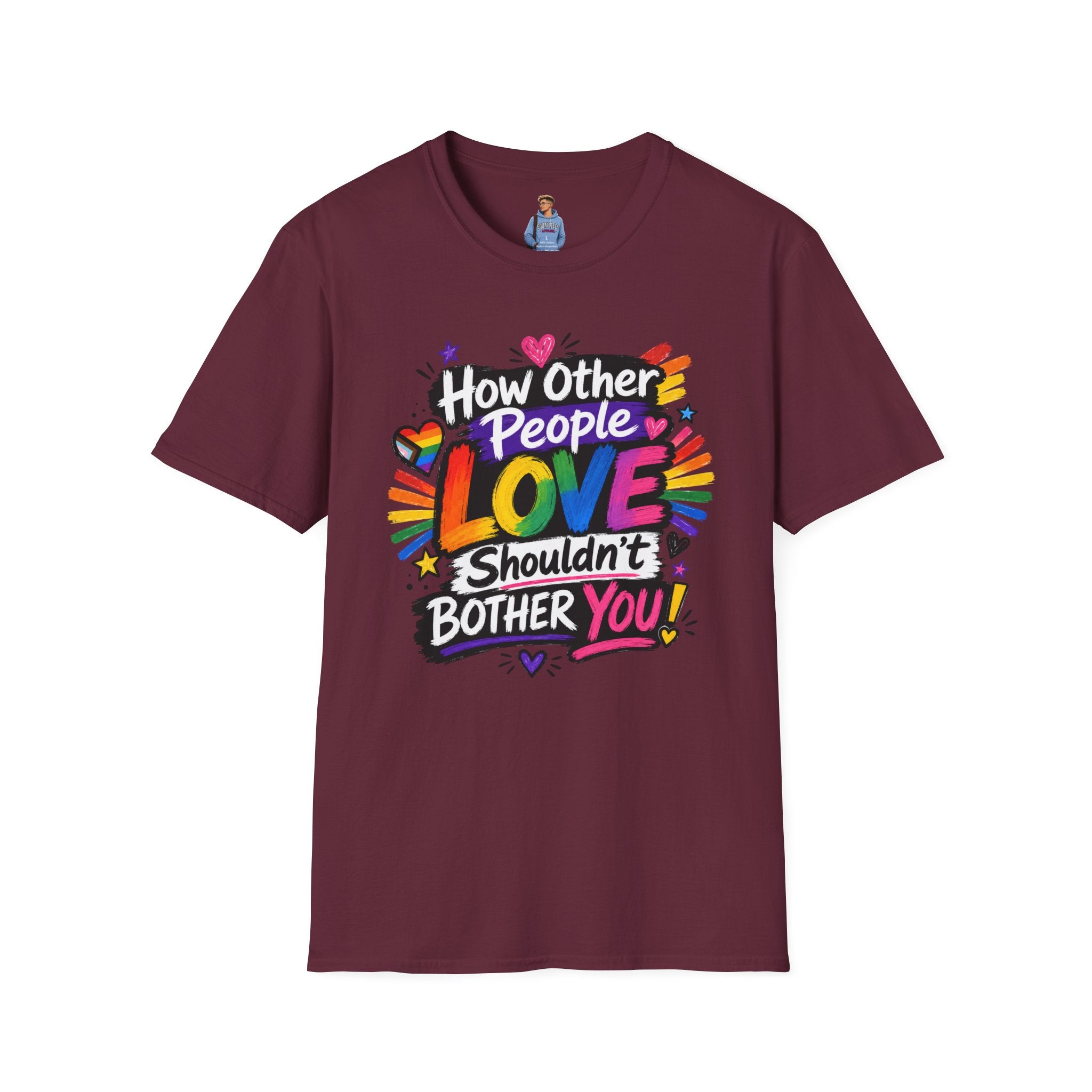 How Other People Love Rainbow T-Shirt — Inspirational LGBTQ+ Pride Tee