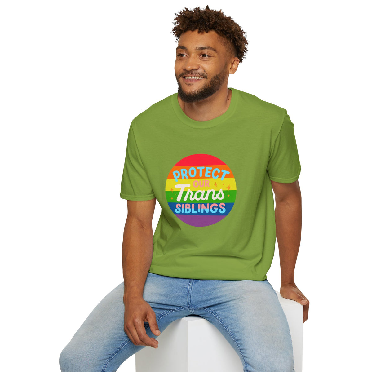 Protect Our Trans Siblings Pride Tree Las Vegas T-Shirt