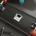 Graduation Celebration Die-Cut Stickers - Educate Advocate Celebrate