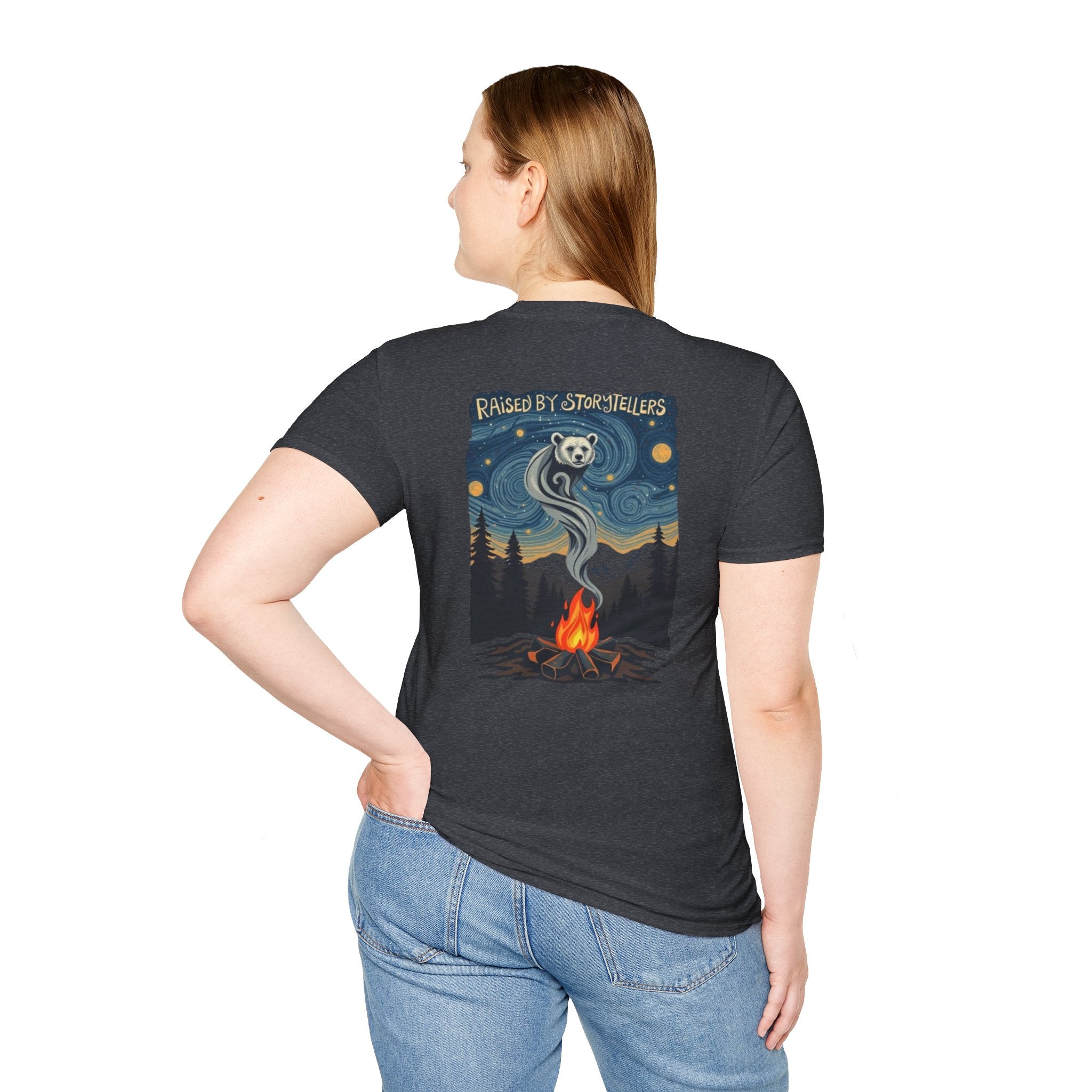 Raised by Storytellers Native Pride T-Shirt