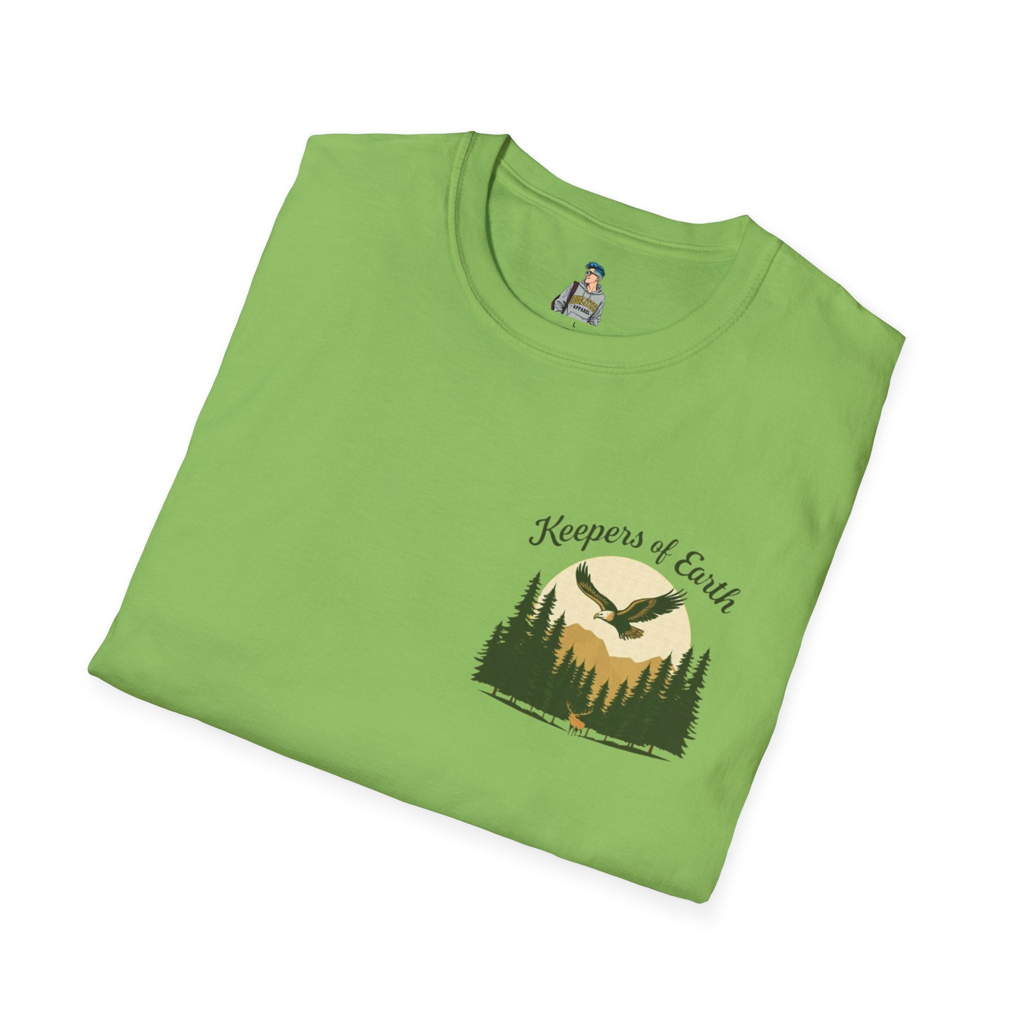 Keepers of the Earth Eagle and Elk T-shirt