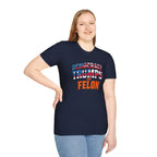 Democracy Trumps the Felon Graphic Tee