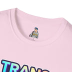 Unisex Softstyle T-Shirt - Trans Visibility Saves Lives Statement Tee