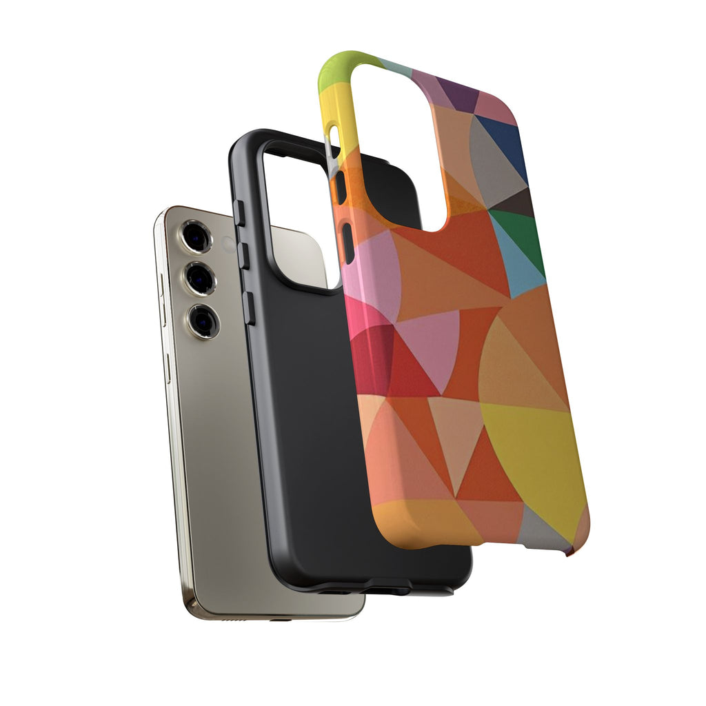 Colorful Geometric Tough Case for Android