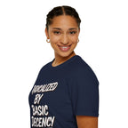 Radicalized by Basic Decency T-Shirt | Social Justice Slogan Shirt