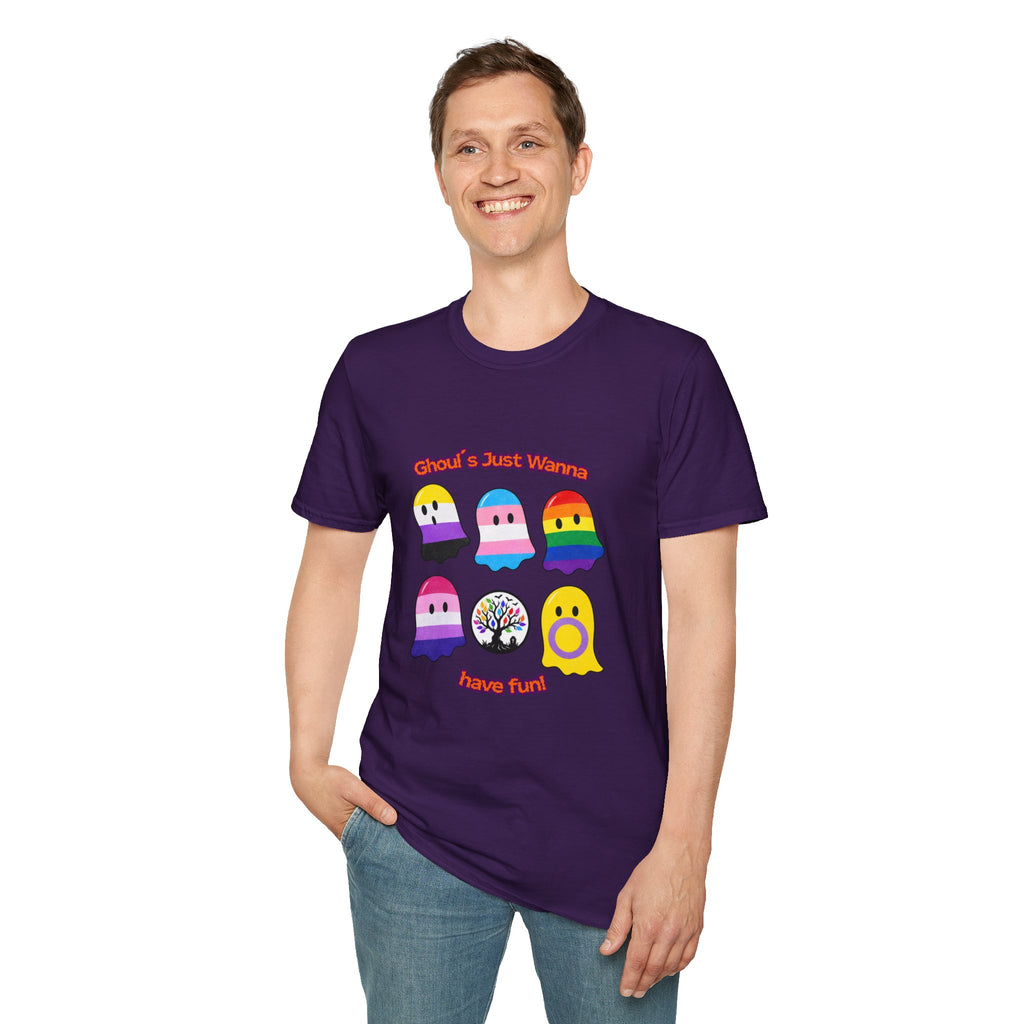 Ghouls Just Wanna Have Fun Pride Tree Las Vegas T-Shirt