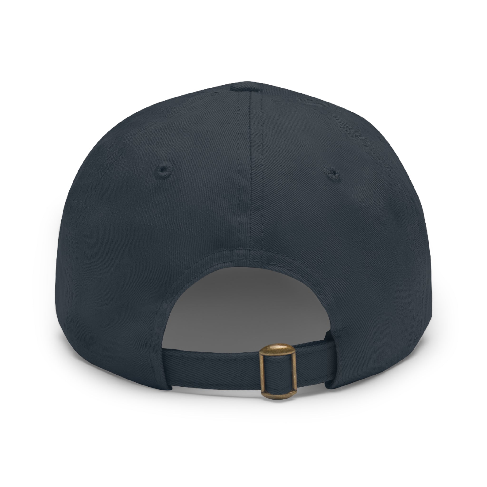 Stylish Dad Hat with FDT Leather Patch - Casual Sun Protection for Dads
