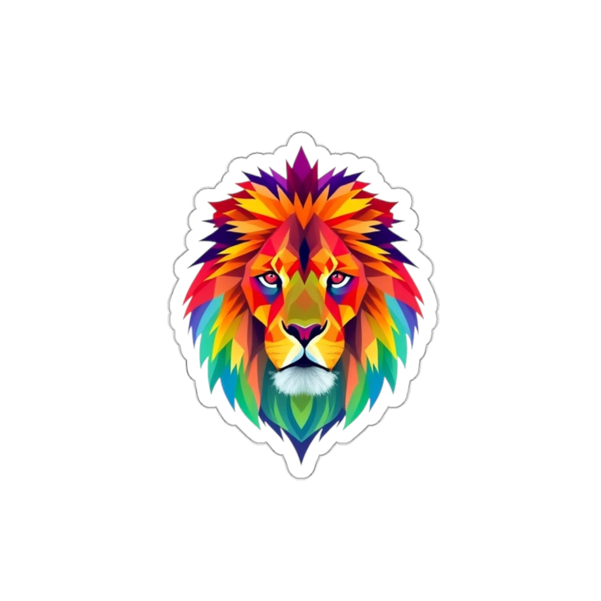Die-Cut Stickers - Pride Lion
