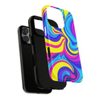 Psychedelic Swirl Tough Phone Case for iPhone