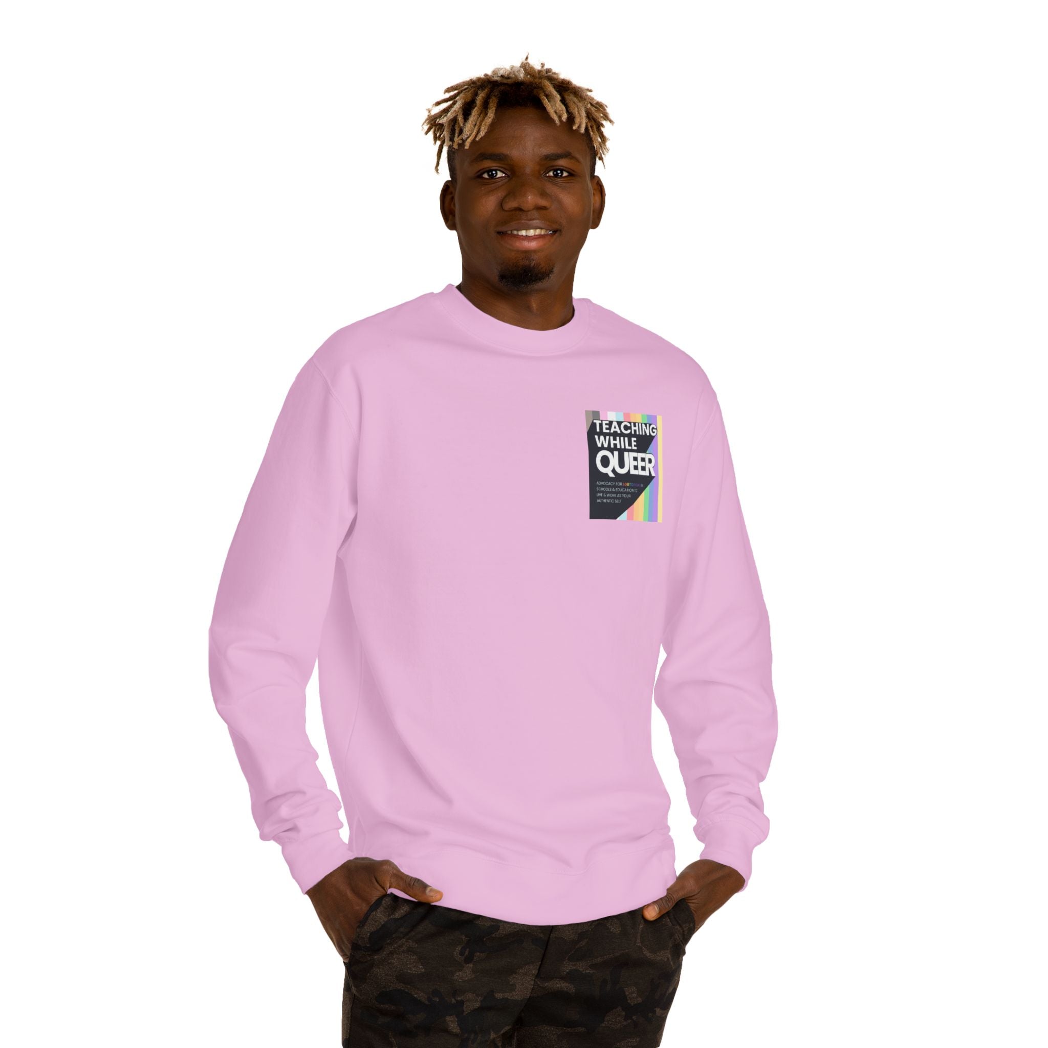 Teaching While Queer Unisex Sweatshirt