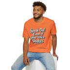 Speak Out Even If Your Voice Shakes T-Shirt — Inspirational Protest / Activist Tee