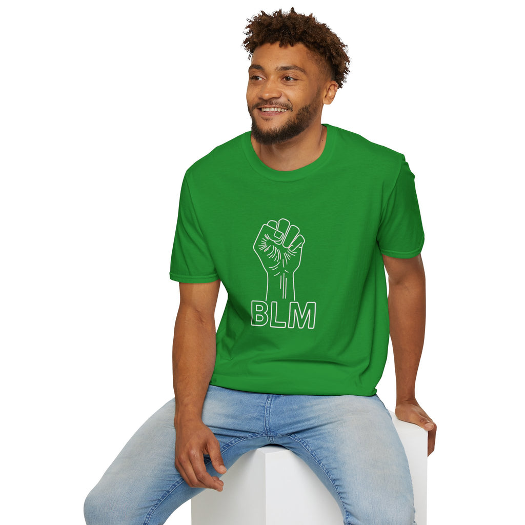 BLM Unisex Softstyle T-Shirt - Celebrate Equality and Justice