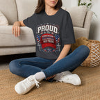 Star Spangled Awesome Graphic Tee ("Proud to Be Delusional Bootlicking Nazi Trash")