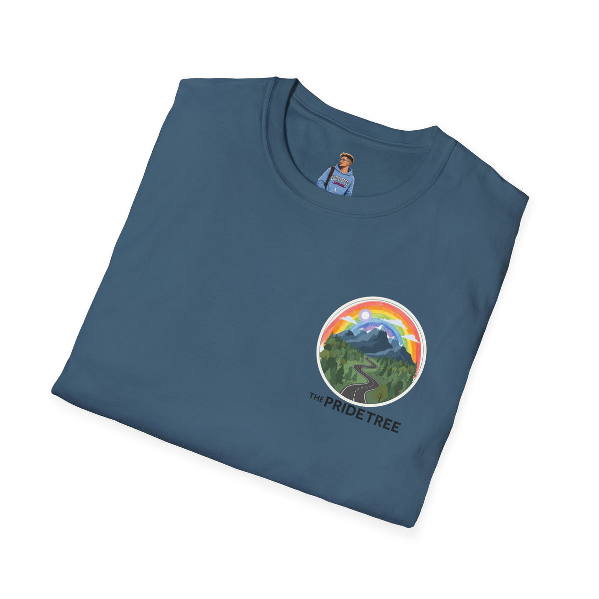 Pride Tree Las Vegas Mountain Graphic T-Shirt
