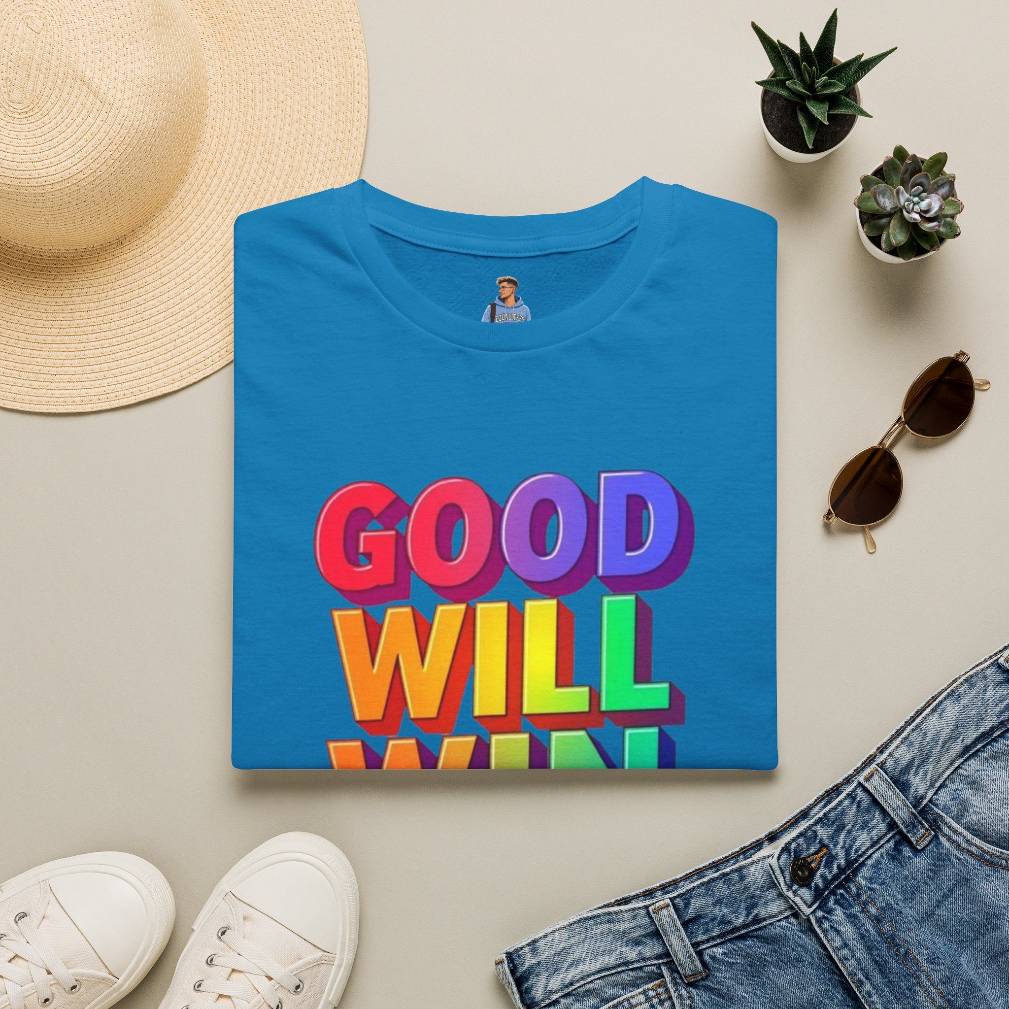Rainbow Good Will Win T-shirt