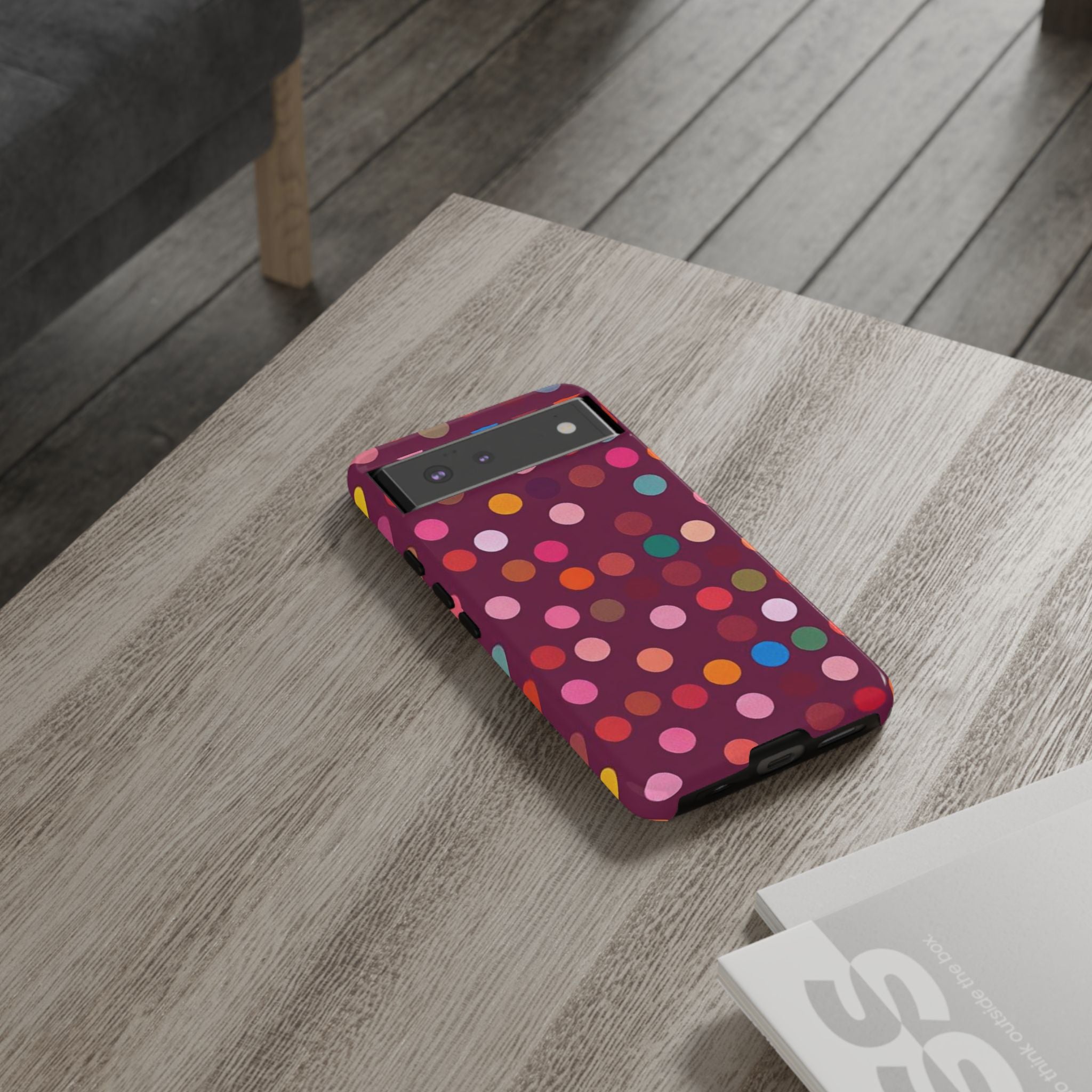 Polka-Dot Colorful Tough Case for Android