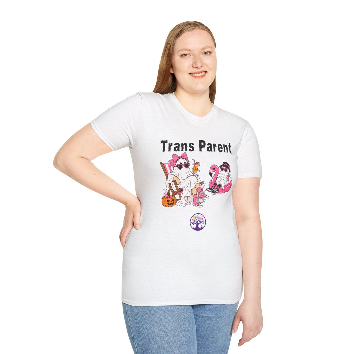 Trans Parent 2 Halloween Pride Tree Las Vegas T-Shirt