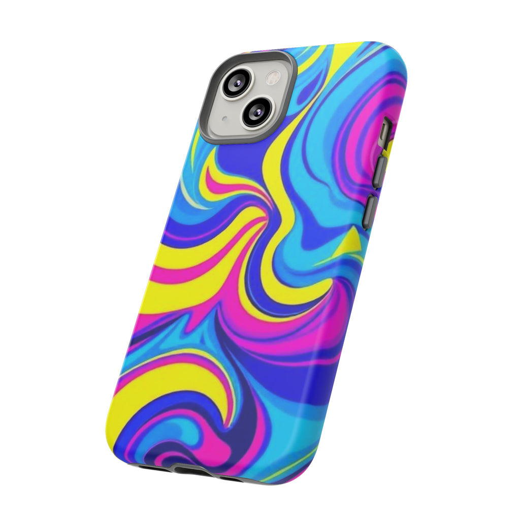 Psychedelic Swirl Tough Phone Case for iPhone