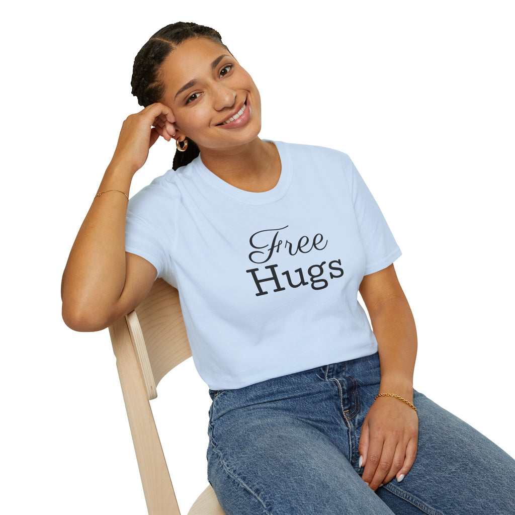 Emotional Support Human Free Hugs Unisex Softstyle T-Shirt