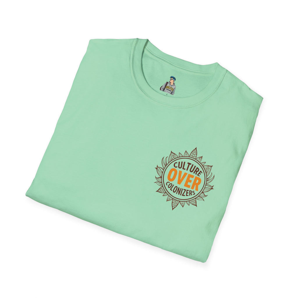 Culture Over Colonizers Unisex Softstyle T-Shirt