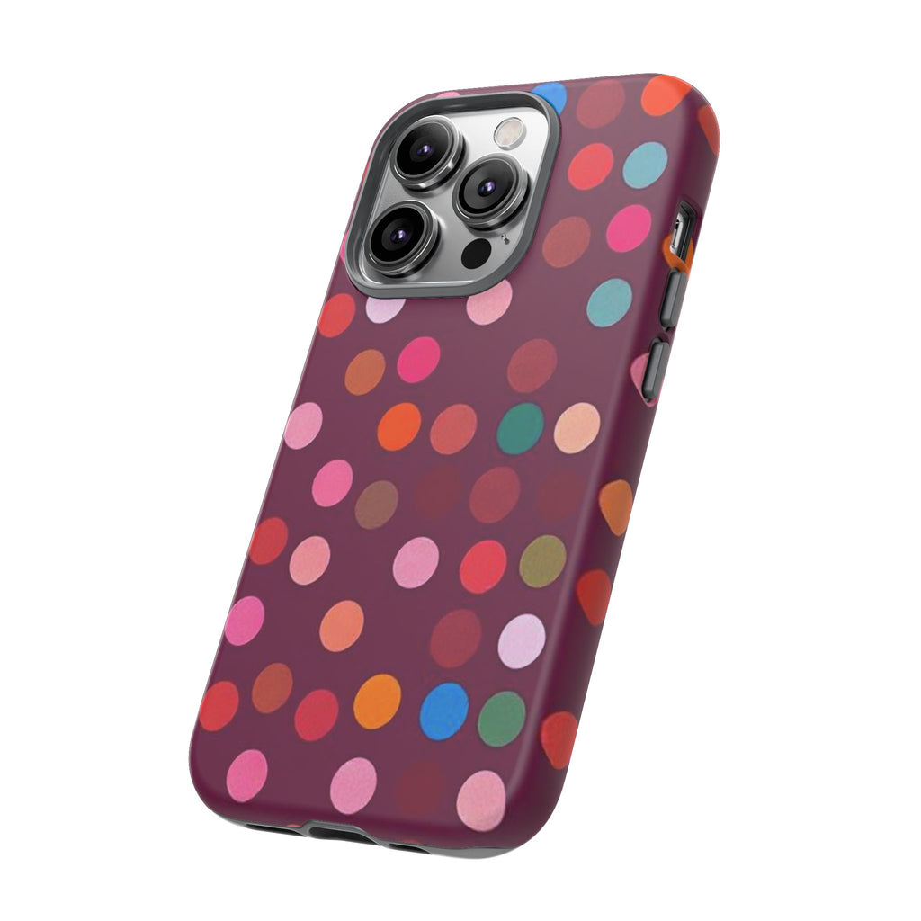 Polka Dot Tough Case for iPhone