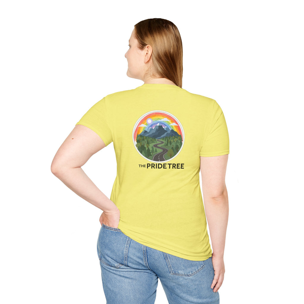 Pride Tree Las Vegas Mountain Graphic T-Shirt