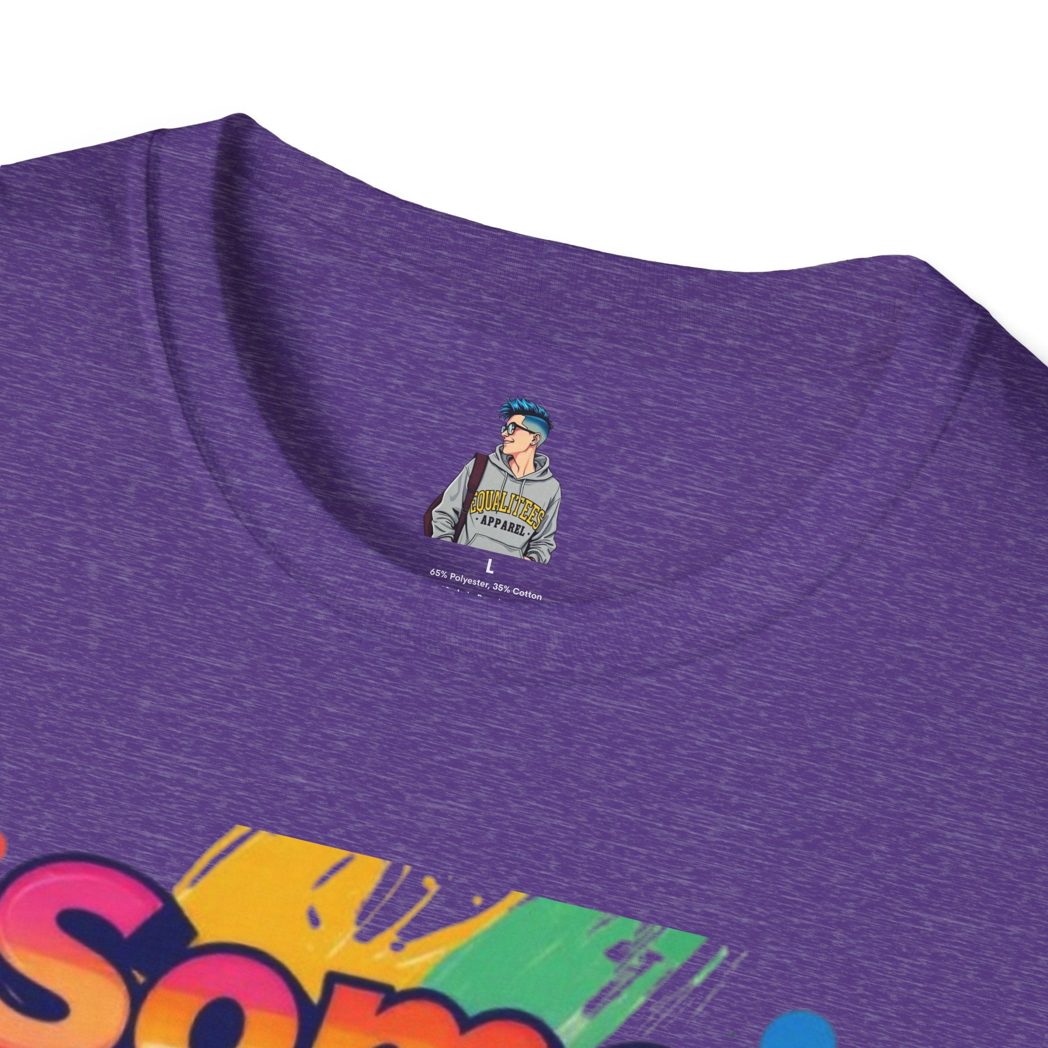 Some People Are Queer T-Shirt Rainbow Graphic