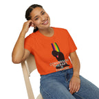 Unisex Softstyle T-Shirt: "Conversion Therapy is Torture" & "We All Belong" - LGBTQ+ Empowerment Tee