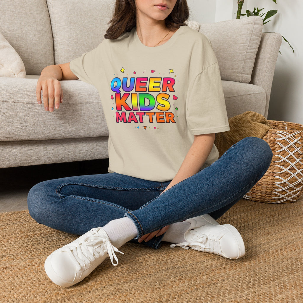 Colorful Queer Kids Matter Pride T-Shirt