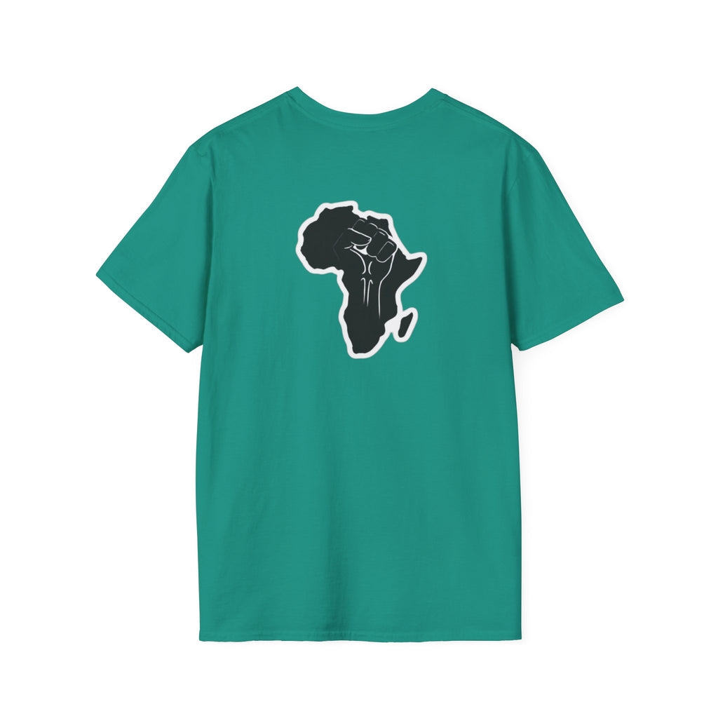 Unity and Heritage Unisex Softstyle T-Shirt with Pan-African Heart