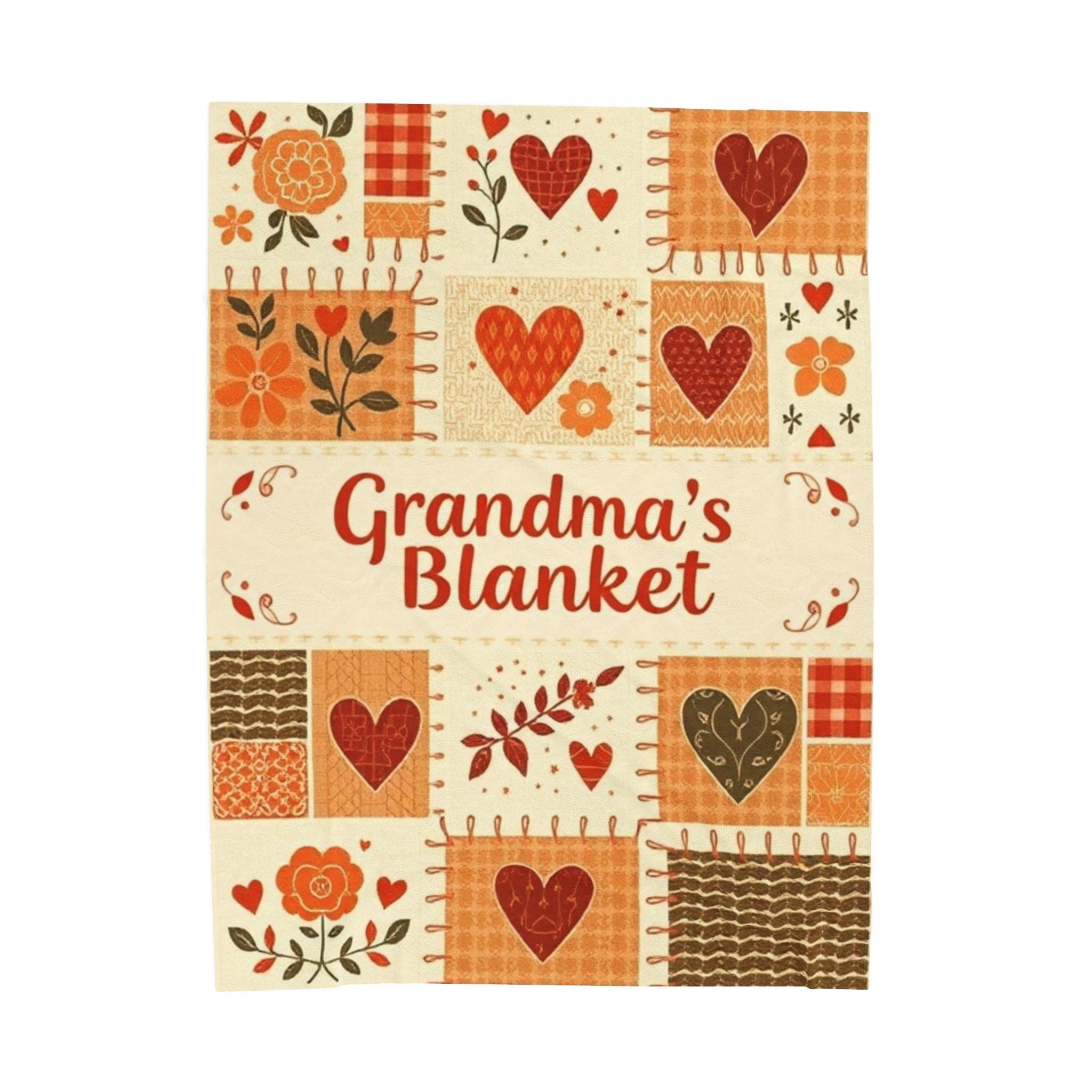 Grandma's Blanket Plush Blanket – For Comfort and Warmth
