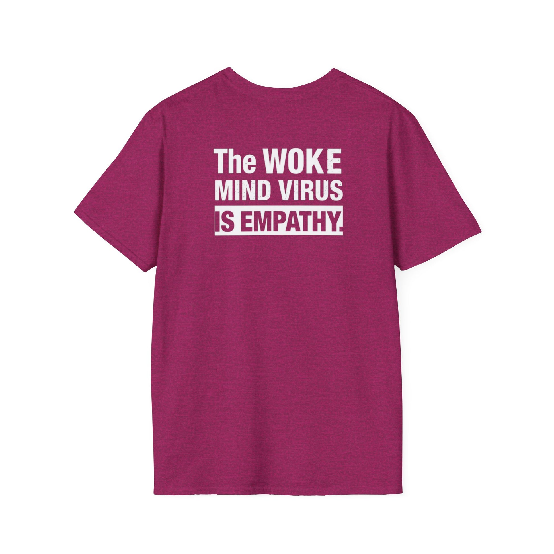Woke is Empathy Unisex Softstyle T-Shirt - Bold Statement Tee for Everyday Activists